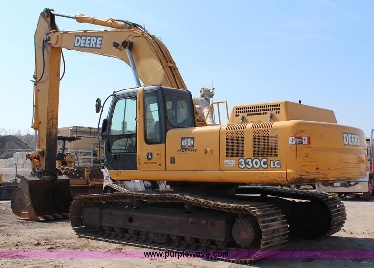 image for item G5426 2004 John Deere 330C LC excavator