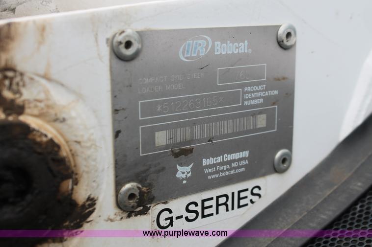 image for item H3676 2002 Bobcat 763 skid steer