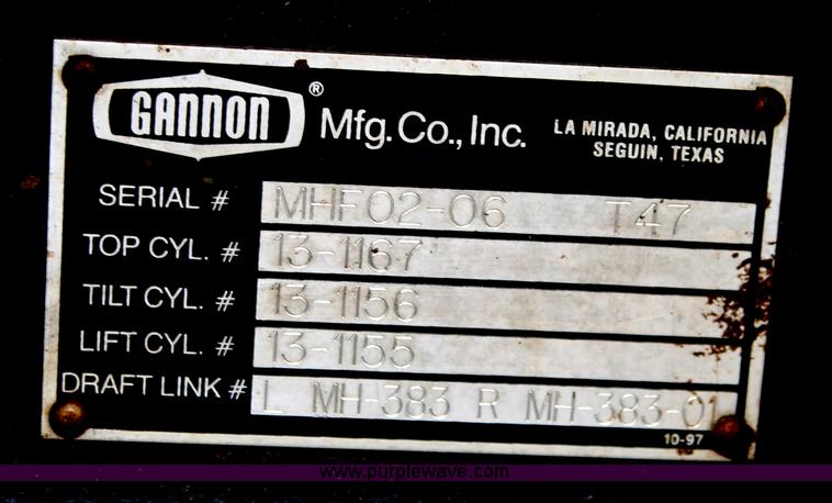 image for item H3736 1994 Ford 455D landscape loader