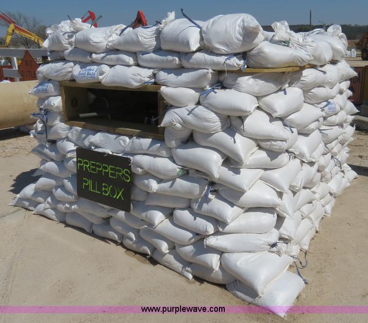 image for item S9564 Preppers Pill Box bunker blind