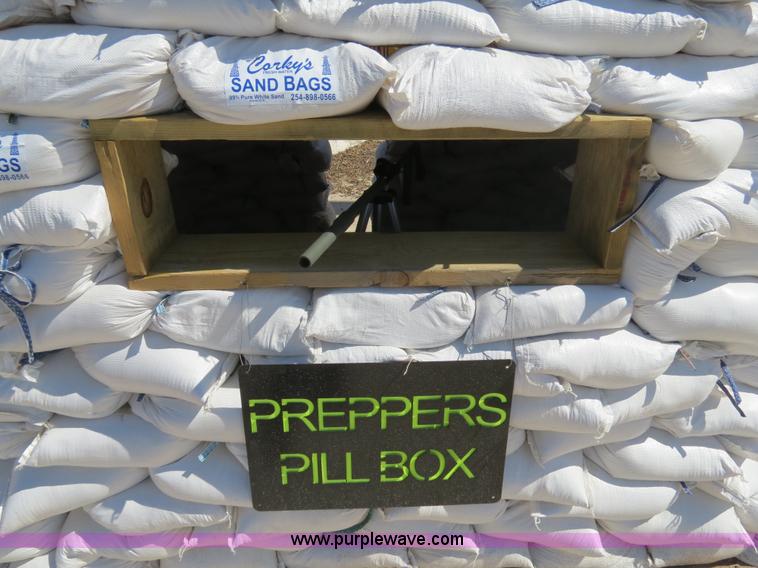 image for item S9565 Preppers Pill Box bunker blind