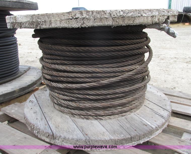 image for item V9991 Spool of 3/4" steel cable