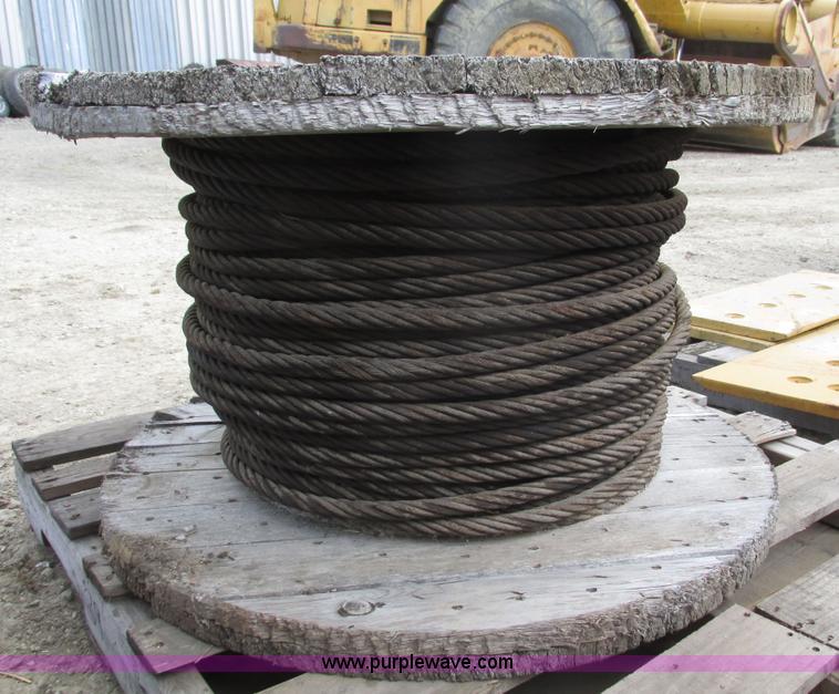 image for item V9991 Spool of 3/4" steel cable