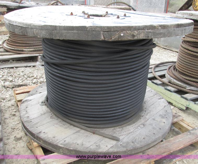 image for item V9992 Spool of 3/4" steel cable