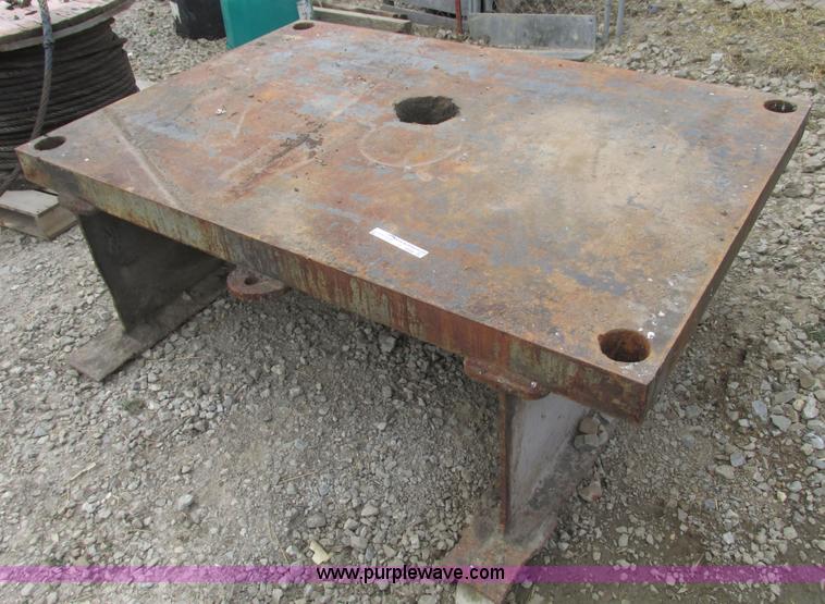 image for item V9994 6'L x 4'W x 2'H steel work bench