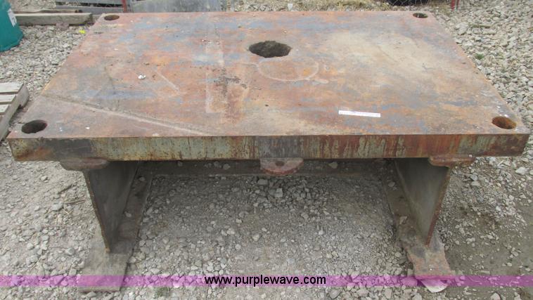 image for item V9994 6'L x 4'W x 2'H steel work bench