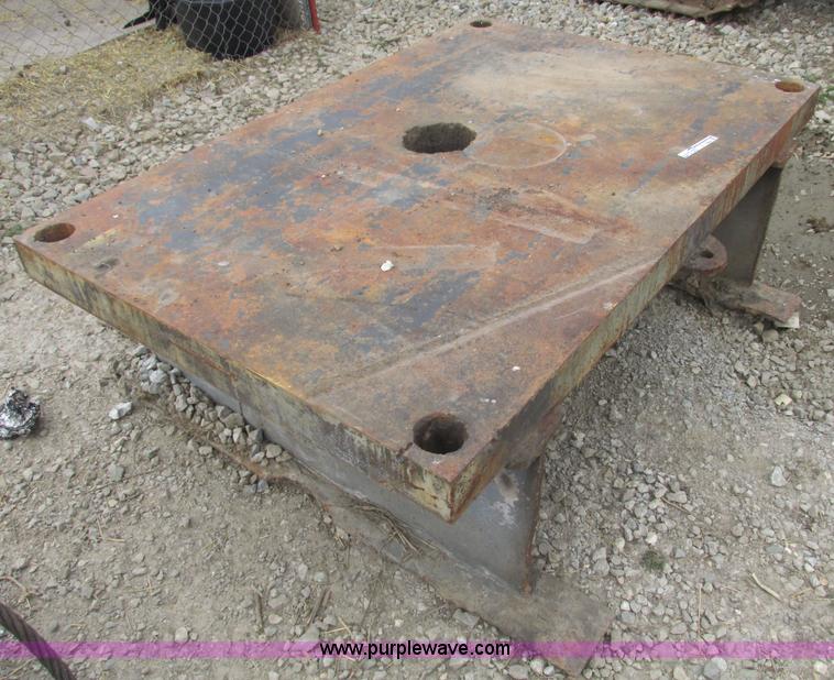 image for item V9994 6'L x 4'W x 2'H steel work bench