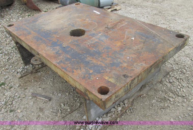 image for item V9994 6'L x 4'W x 2'H steel work bench