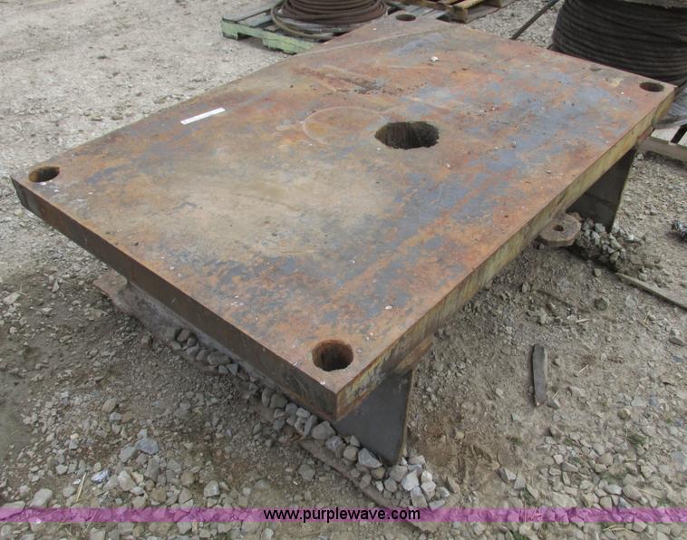 image for item V9994 6'L x 4'W x 2'H steel work bench