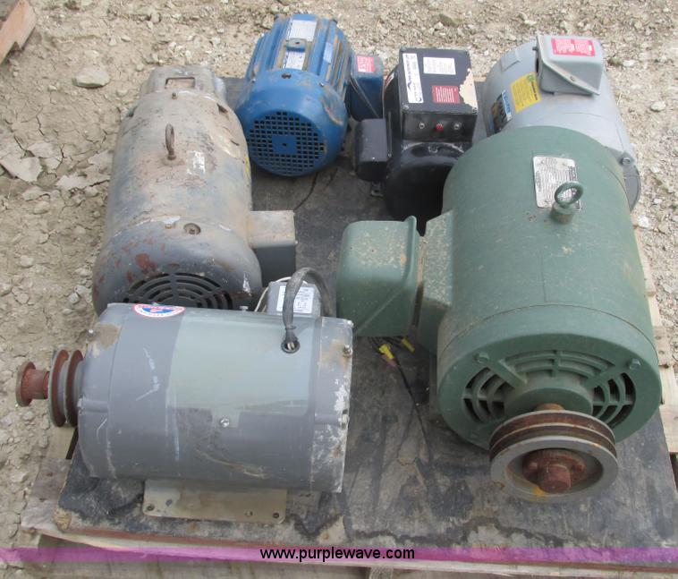 image for item V9995 (6) electric motors