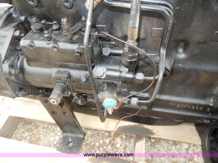 image for item W9933 Continental four cylinder diesel engine