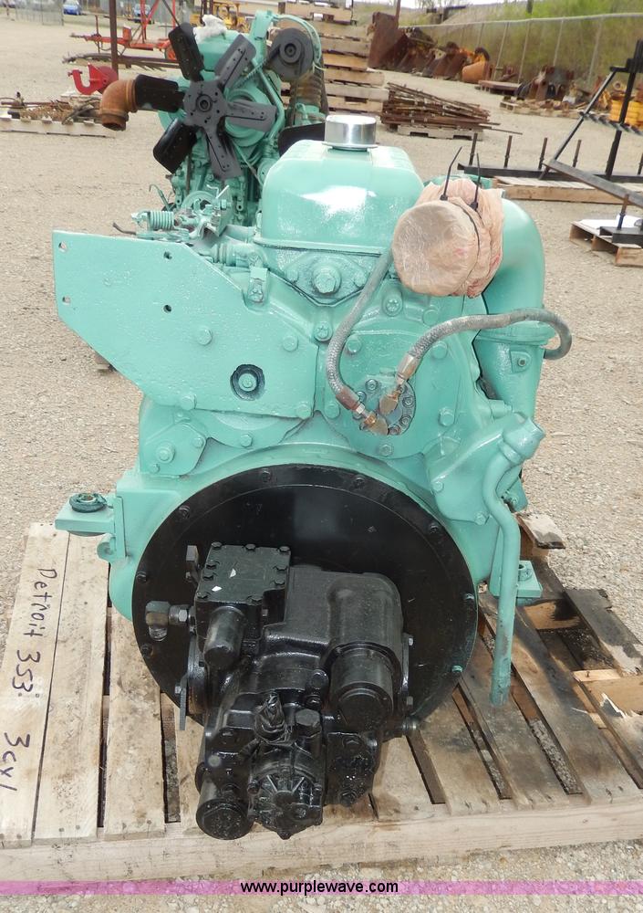 image for item W9936 Detroit 353 three cylinder diesel engine