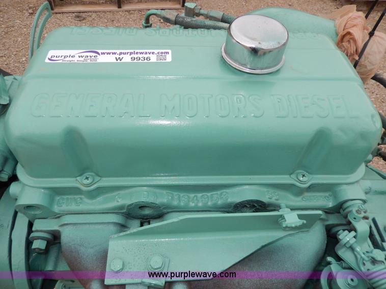 image for item W9936 Detroit 353 three cylinder diesel engine