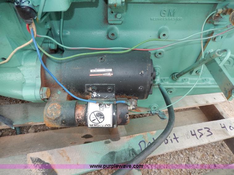 image for item W9937 Detroit 453 four cylinder diesel engine