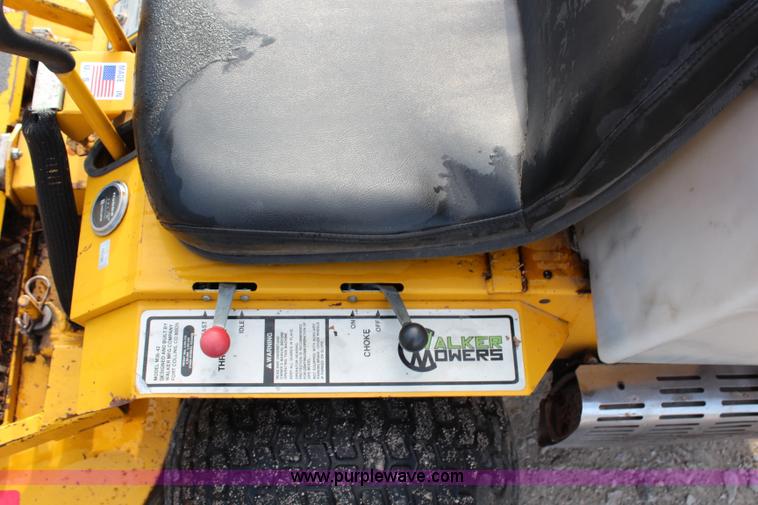 image for item AJ9605 Walker ZTR lawn mower