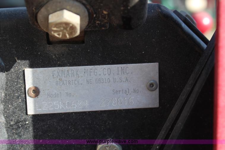 image for item AJ9608 Exmark lawn mower