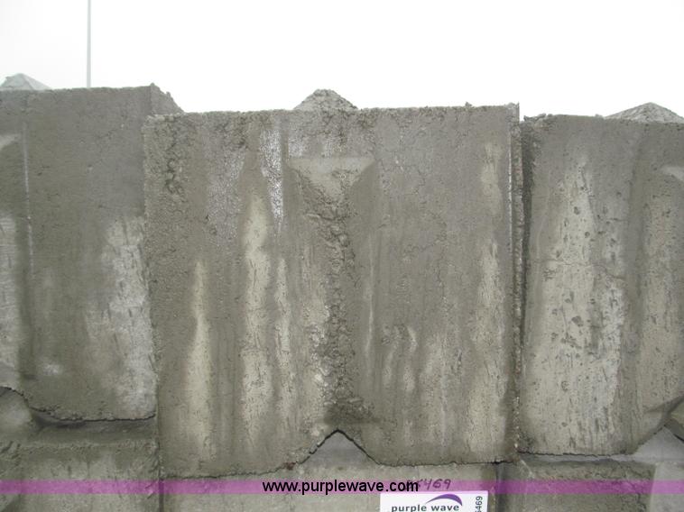 image for item B5469 (16) 6'L x 2'W x 2'H concrete bunker blocks