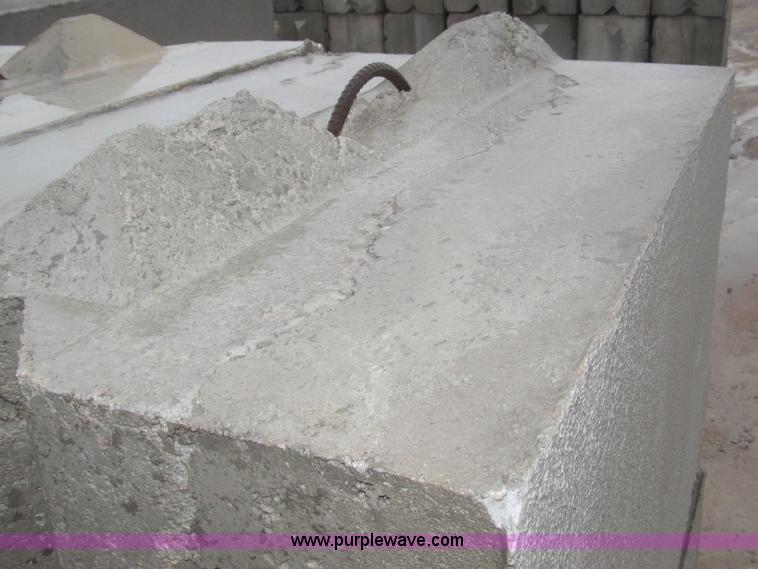 image for item B5470 (32) 3'L x 2'W x 2'H concrete bunker blocks