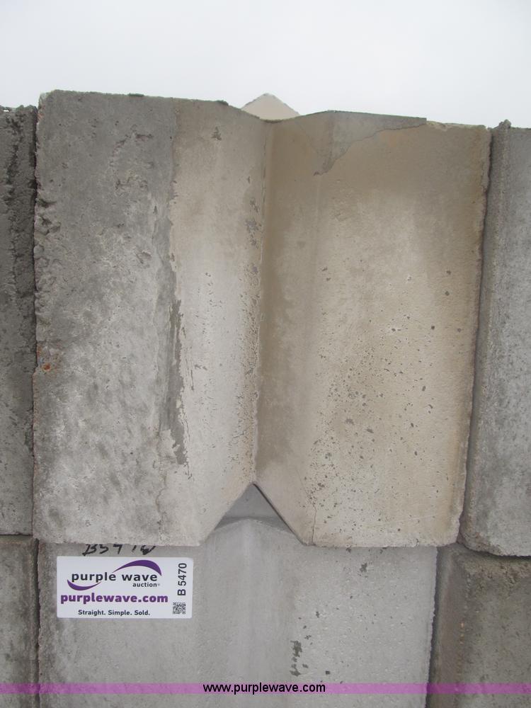 image for item B5470 (32) 3'L x 2'W x 2'H concrete bunker blocks