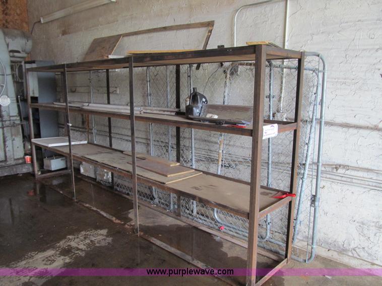 image for item D7320 6' x 14' steel storage rack