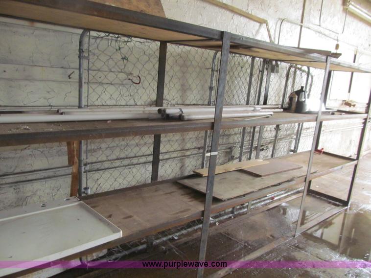 image for item D7320 6' x 14' steel storage rack