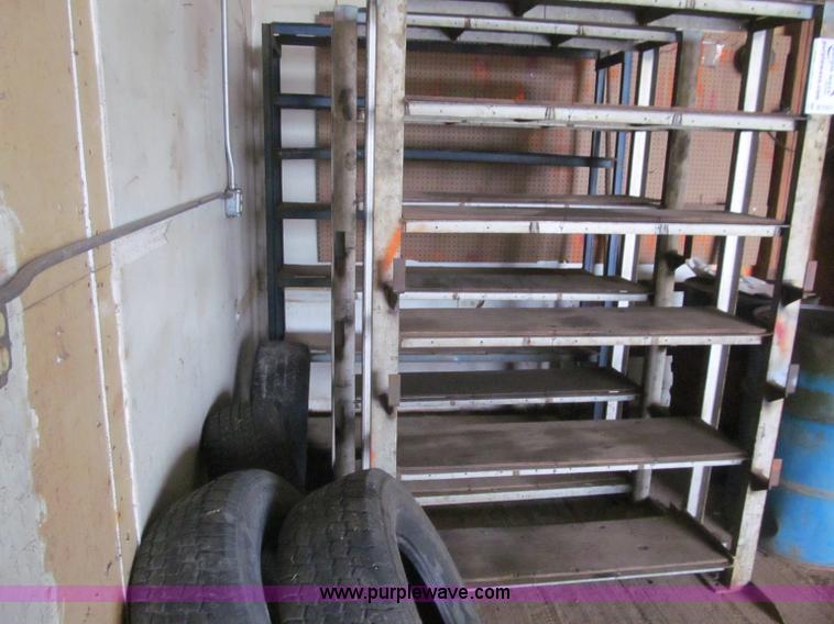 image for item D7321 (3) steel storage racks