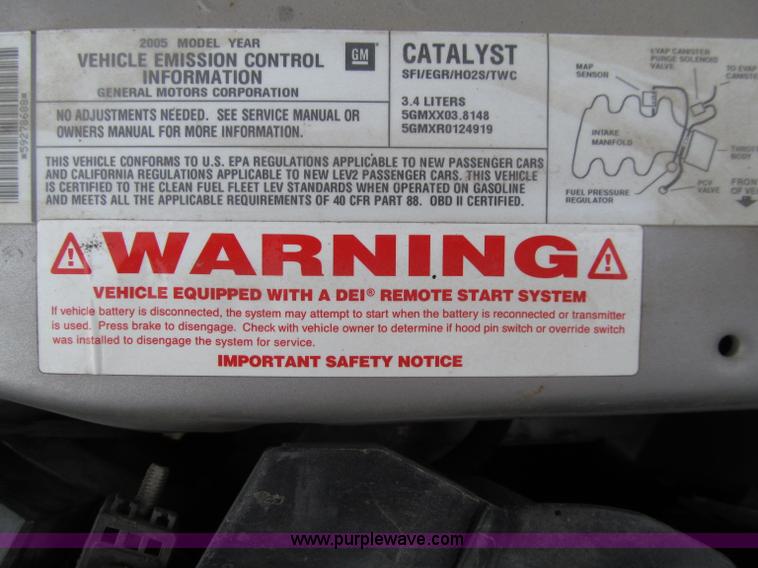 image for item D7326 2005 Chevrolet Impala