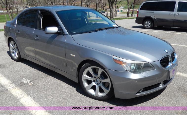 image for item D8056 2004 BMW 545i 4.4L V8 DOHC 32V gas engine