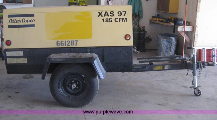 image for item E3380 2006 Atlas Copco XAS 97 air compressor
