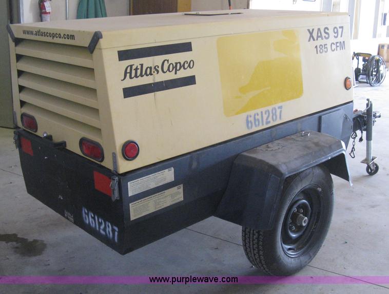 image for item E3380 2006 Atlas Copco XAS 97 air compressor