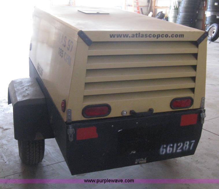 image for item E3380 2006 Atlas Copco XAS 97 air compressor