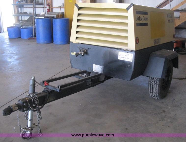 image for item E3380 2006 Atlas Copco XAS 97 air compressor