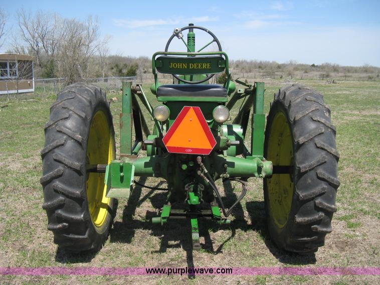 image for item E3440 1949 John Deere A tractor