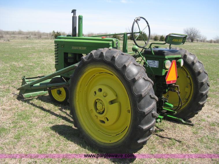 image for item E3440 1949 John Deere A tractor