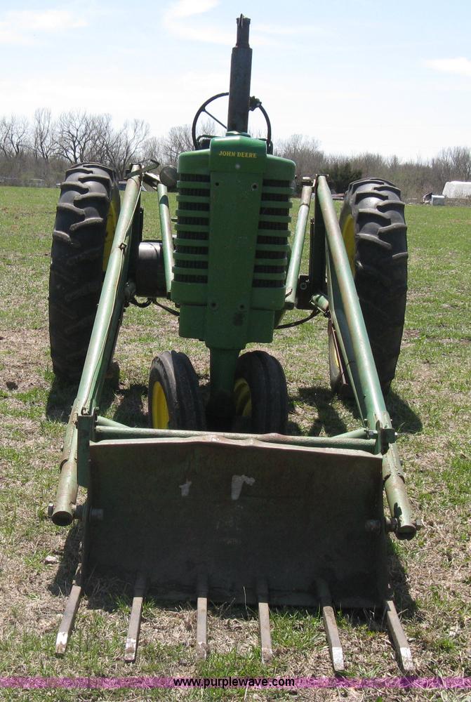 image for item E3440 1949 John Deere A tractor