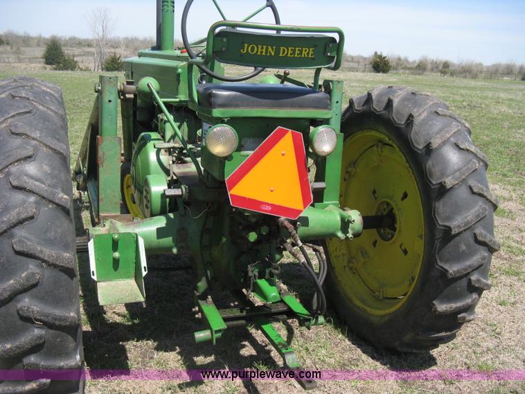 image for item E3440 1949 John Deere A tractor