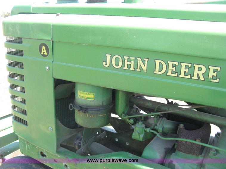 image for item E3440 1949 John Deere A tractor