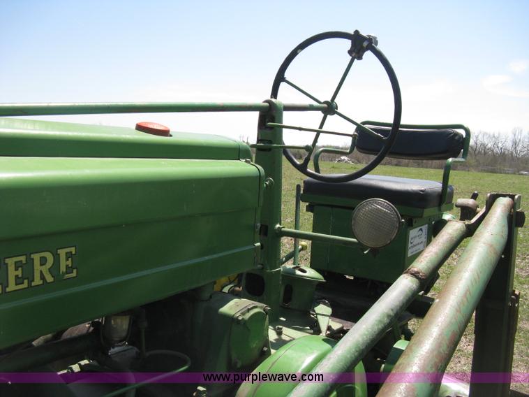 image for item E3440 1949 John Deere A tractor