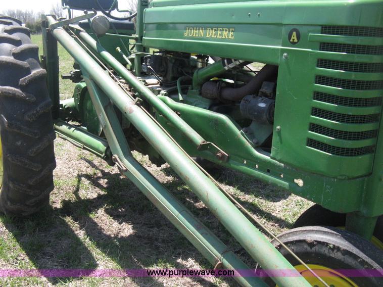 image for item E3440 1949 John Deere A tractor