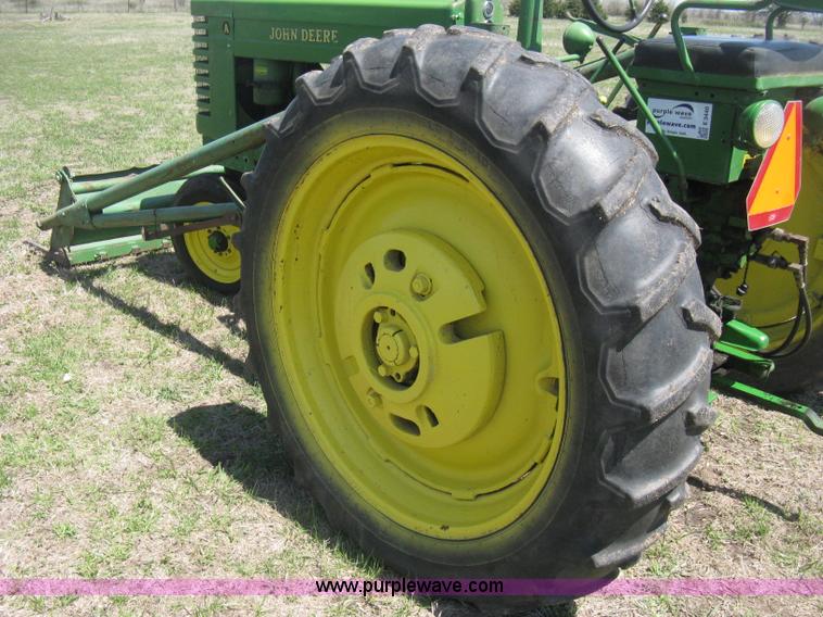 image for item E3440 1949 John Deere A tractor