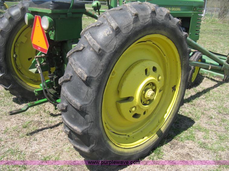image for item E3440 1949 John Deere A tractor