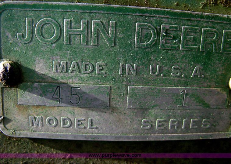 image for item E3440 1949 John Deere A tractor