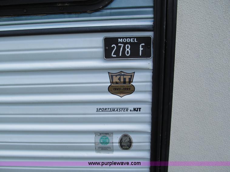 image for item F5014 1995 Kit Sportsmaster 278F camper
