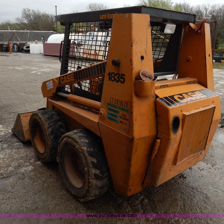 image for item G3123 1987 Case 1835C skid steer