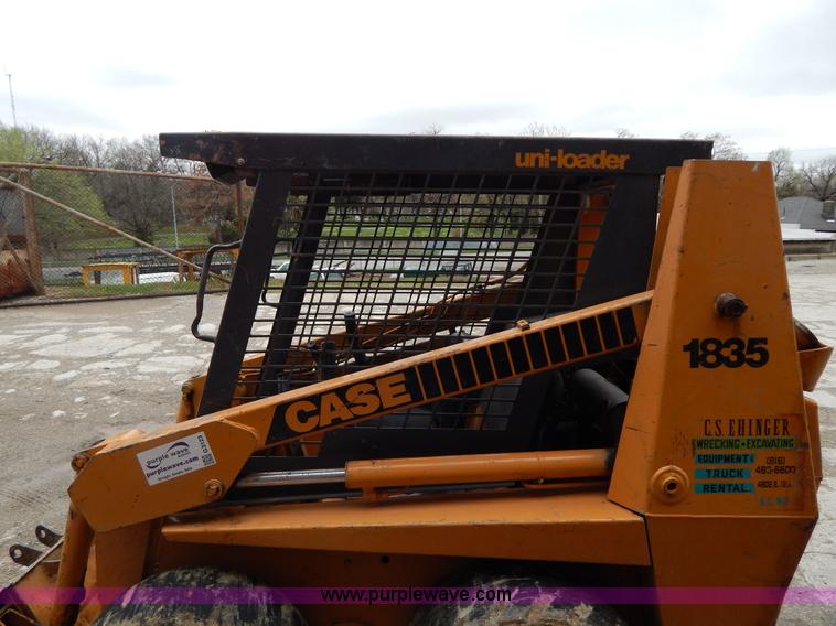 image for item G3123 1987 Case 1835C skid steer