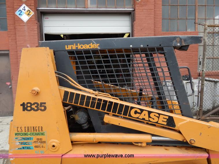 image for item G3123 1987 Case 1835C skid steer