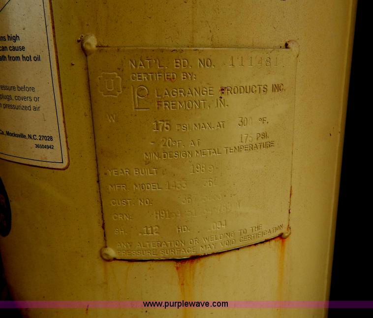 image for item G3132 Ingersoll Rand 375WP air compressor