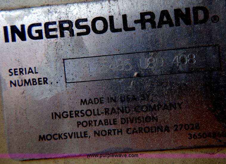 image for item G3132 Ingersoll Rand 375WP air compressor