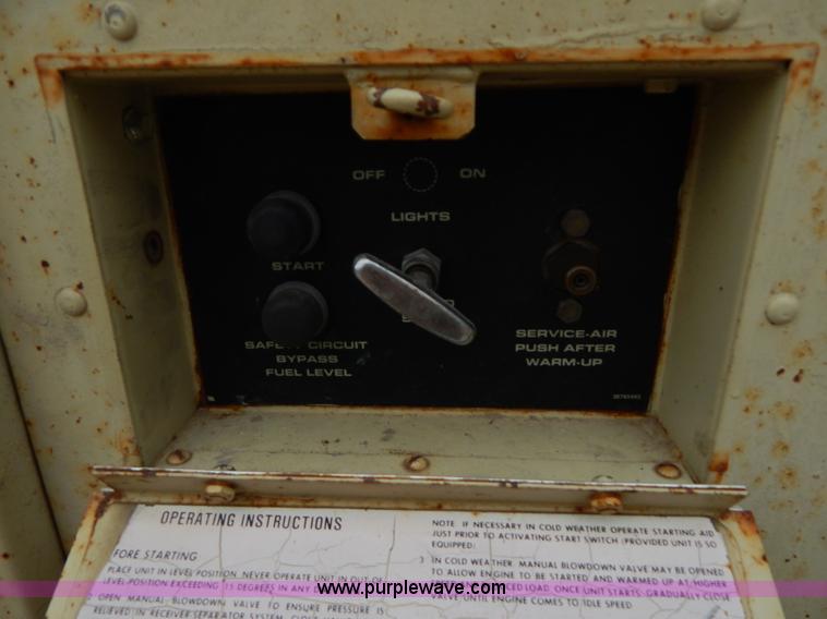 image for item G3132 Ingersoll Rand 375WP air compressor