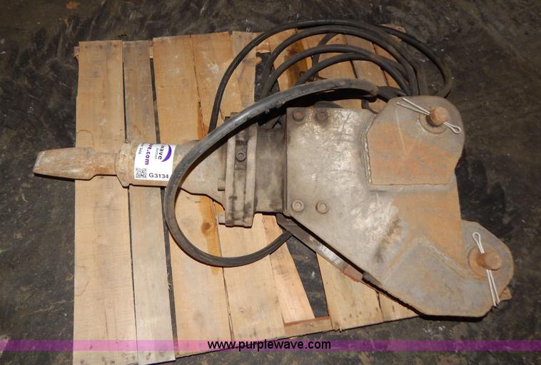 Case 580 hydraulic hammer in Kansas City, MO Item G3134 sold Purple